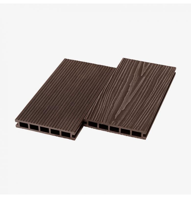 Террасная доска ДПК RusDecking UnoDeck Ultra Венге 4 пог.м.